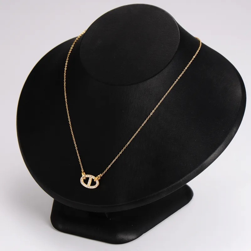 CZ Pendant Necklace - Picture 2 of 2